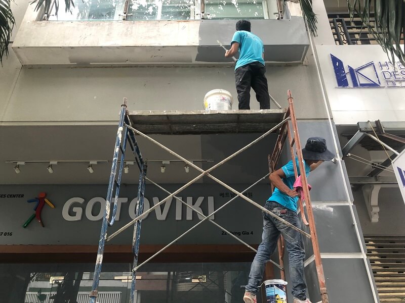 Phối màu đẹp và theo yêu cầu của khách hàng Phối màu đẹp và theo yêu cầu của khách hàng